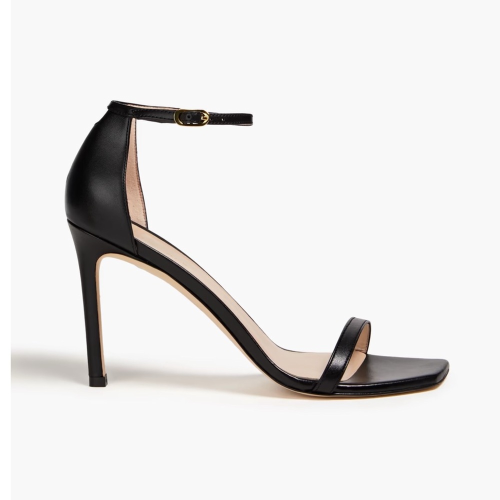 Stuart Weitzman Nudistcurve 75 Ankle Strap Heels